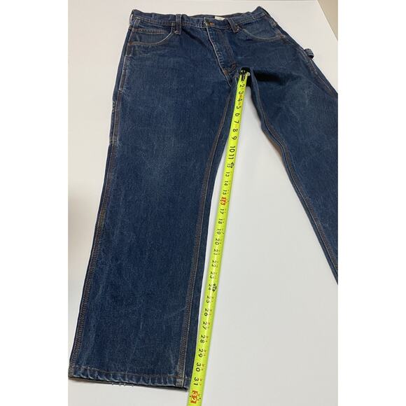 Key FR Mens Blue Jeans HRC2 Cotton Sze 36x32 Welding Workwear - Picture 3 of 10